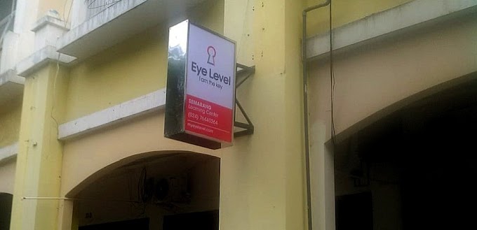 NeonBox Backlite 2 Muka Eye Level Semarang