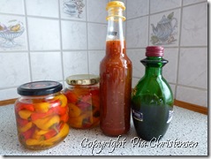 Amerikansk ketchup og chili i lage