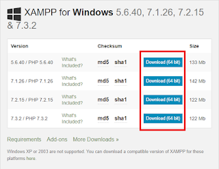 cara instal xampp terbaru