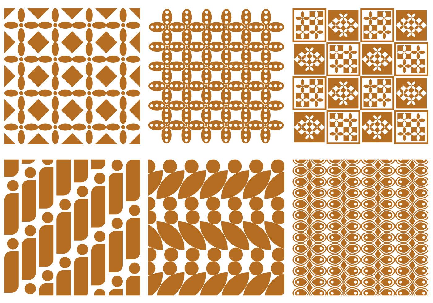 49 Motif Batik  Vector Corel  Draw