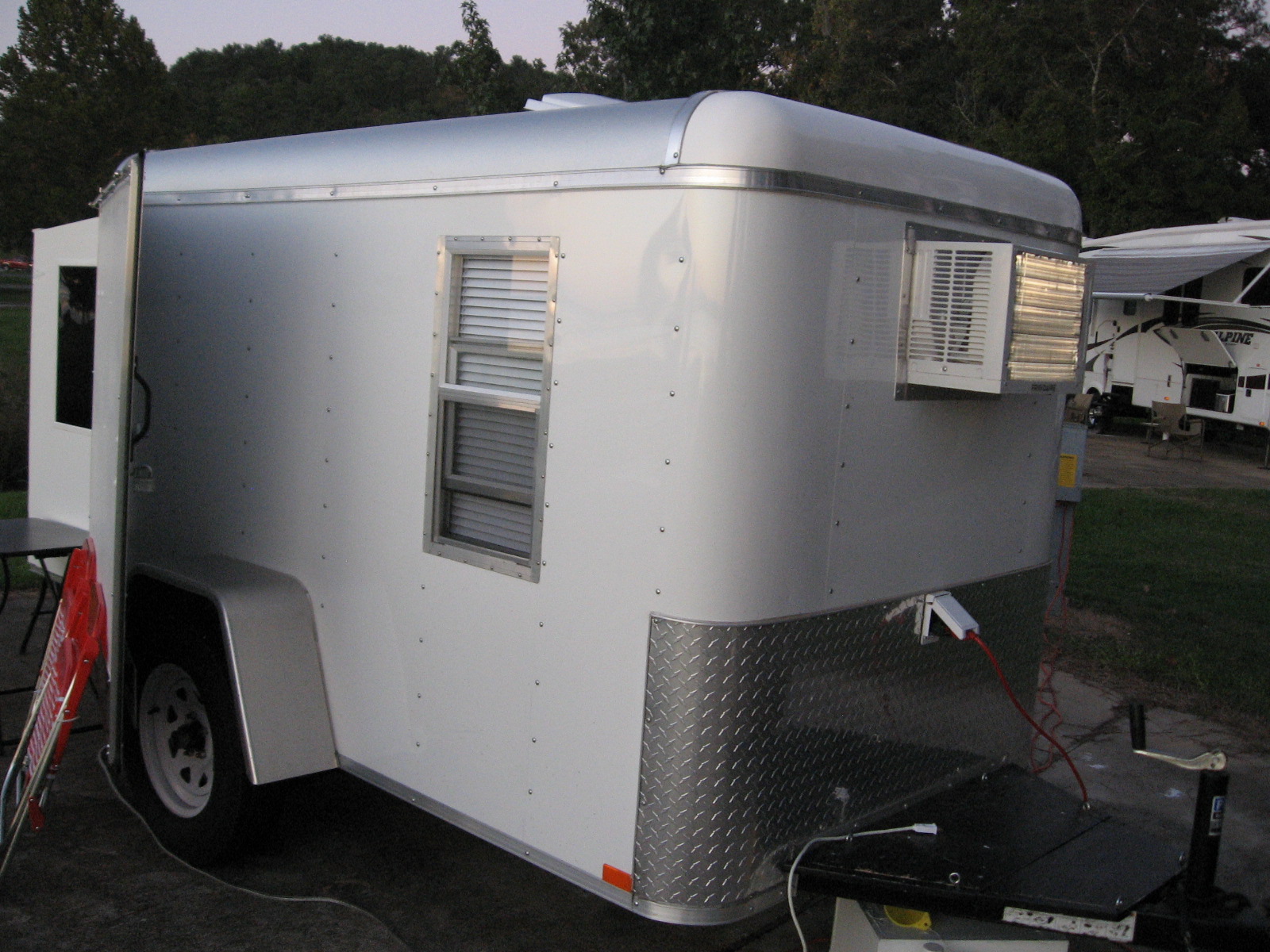 Cargo Trailer Camper Conversion