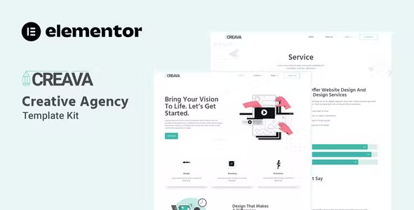 Best Creative Agency Elementor Template Kit