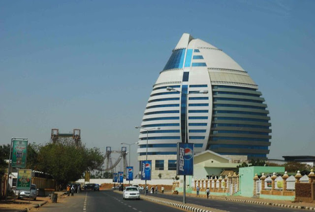 صورة برج الفاتح  من العاصمة السودانية الخرطوم
