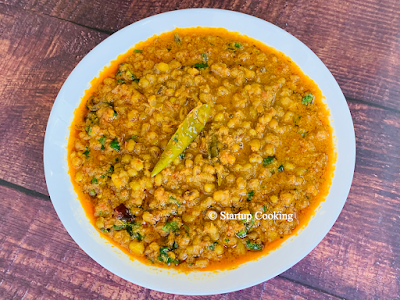 green moong dal curry