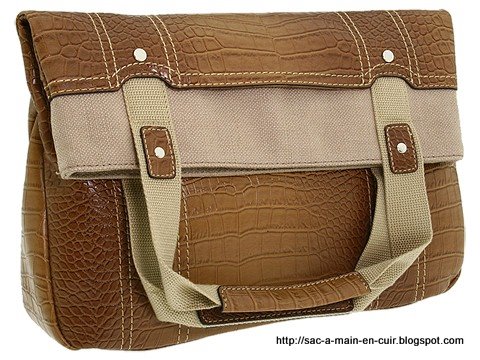 Sac a main en cuir:a-1282393