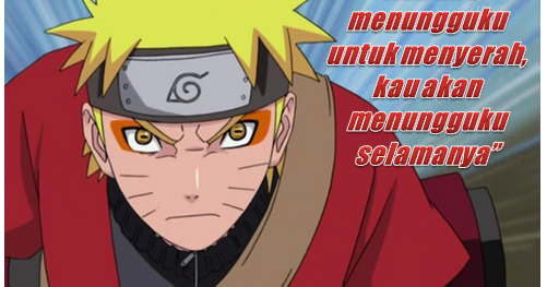  Kata Kata  Bijak Tokoh  Anime  Naruto Renungan Dia