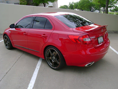 2010 Suzuki Kizashi Turbo Concept Rear Side View