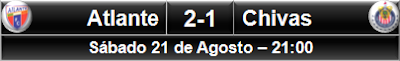 Atlante 2-1 Chivas