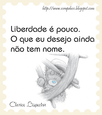 Clarice Lispector - Mensagem para Orkut e Facebook