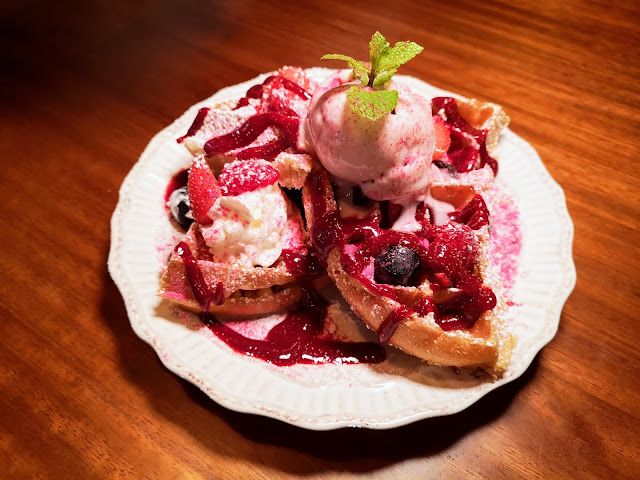 Berries & Cream Waffle