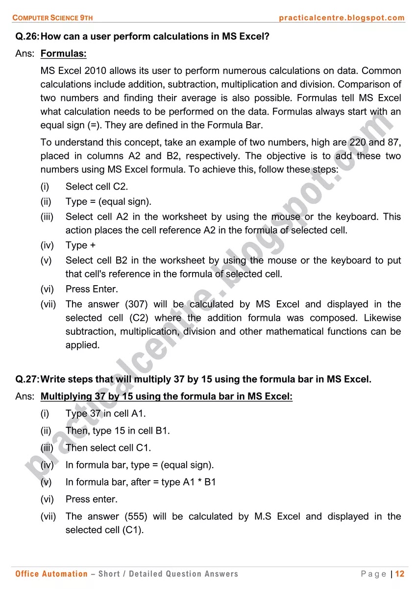 office-automation-short-and-detailed-question-answers-12