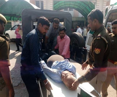 पेट्रोल पम्‍प मैनेजर को मारी गोली मौके से 11 लाख की लूट। 