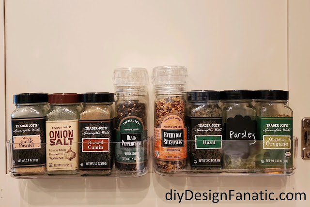 spice cabinet organization, Command caddy, organization, kitchen organization