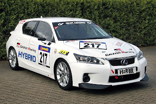 2011 Lexus CT200h Race Car to Debut at the Nurburgring