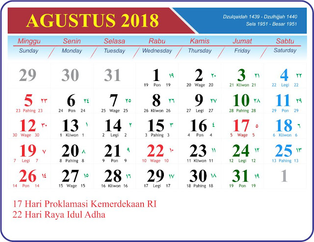 Agustus 2018