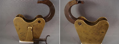 Vintage Brass Lock