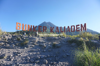 Bukit Klangon melihat Puncak Gunung Merapi begitu dekat