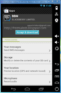 Cara Instal BBM di PC