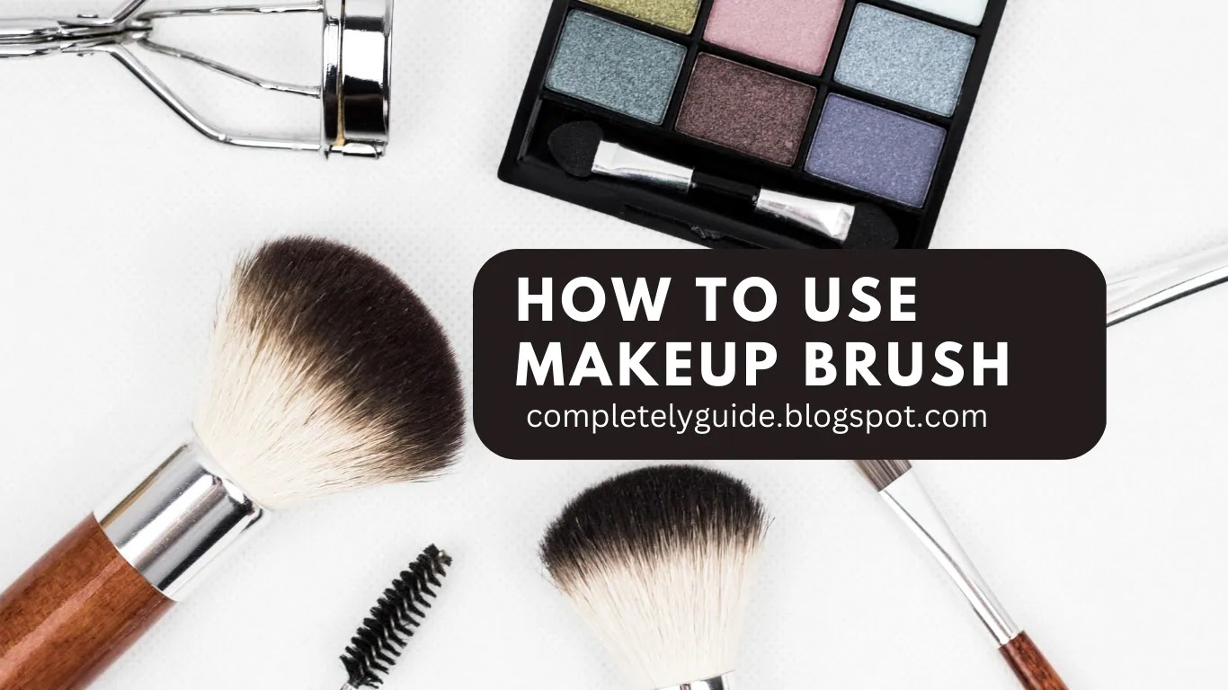 how to use makeup brush