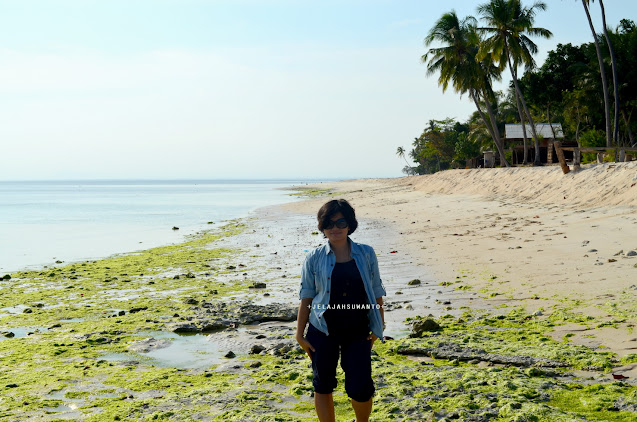 Pantai Lemo-Lemo Bulukumba  saat surut