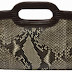 Capri Shoulder Bag in Python and Lizard