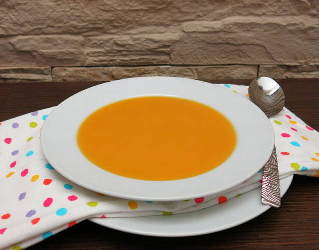 CREMA DE CALABAZA, BATATA Y NARANJA