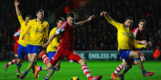 Video Gol Southampton vs Arsenal 29 Januari 2014