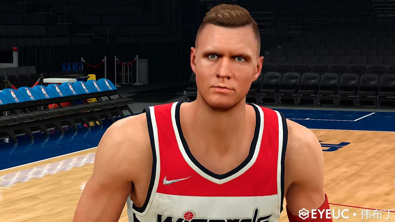 NBA 2K22 Porzingis Cyberface