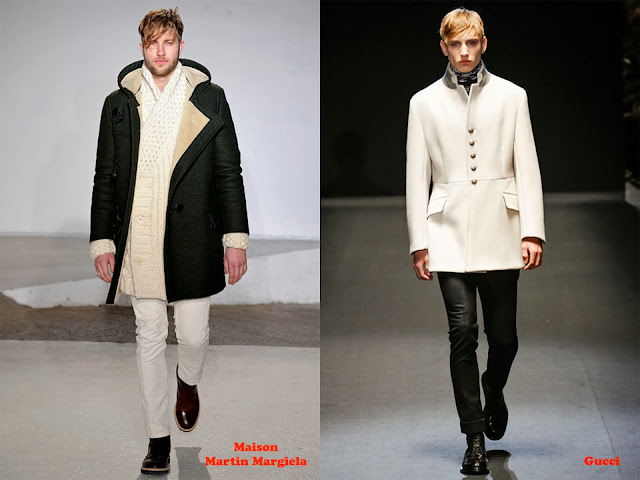 Tendencia otoño_invierno 2013-14 blanco y negro: Maison Martin Margiela y Gucci