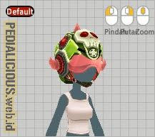 Gear Design Mad Helmet Female Lost Saga