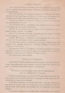 Programa del Torneo Internacional de Ajedrez Barcelona 1929 (4)