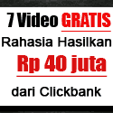 7 Video Gratis Hasilkan 40  Juta dari Clickbank