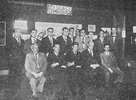 Participantes del I Torneo Internacional del Ajedrez Condal Club, 1934