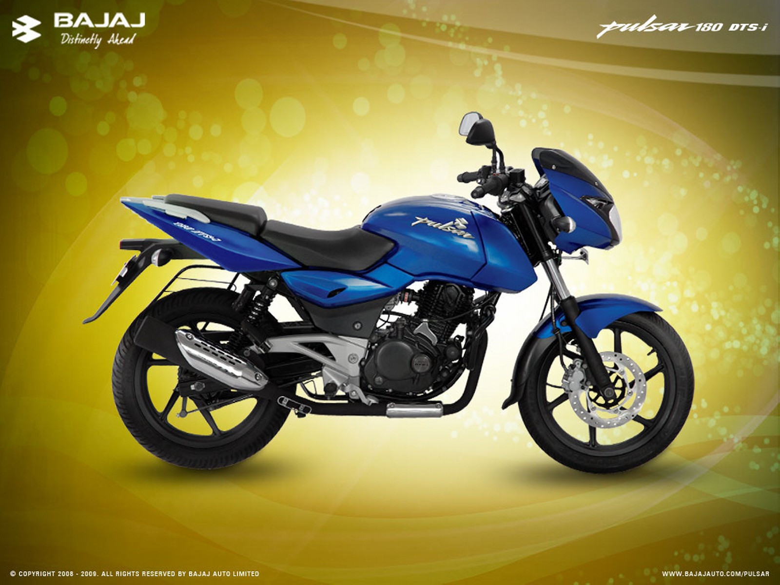 Motorcycle Pictures: Bajaj Pulsar 180 DTS-i