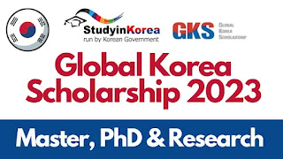 Global Korea GKS Undergraduate Scholarship 2023/2024