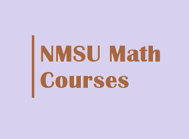 NMSU Math Courses