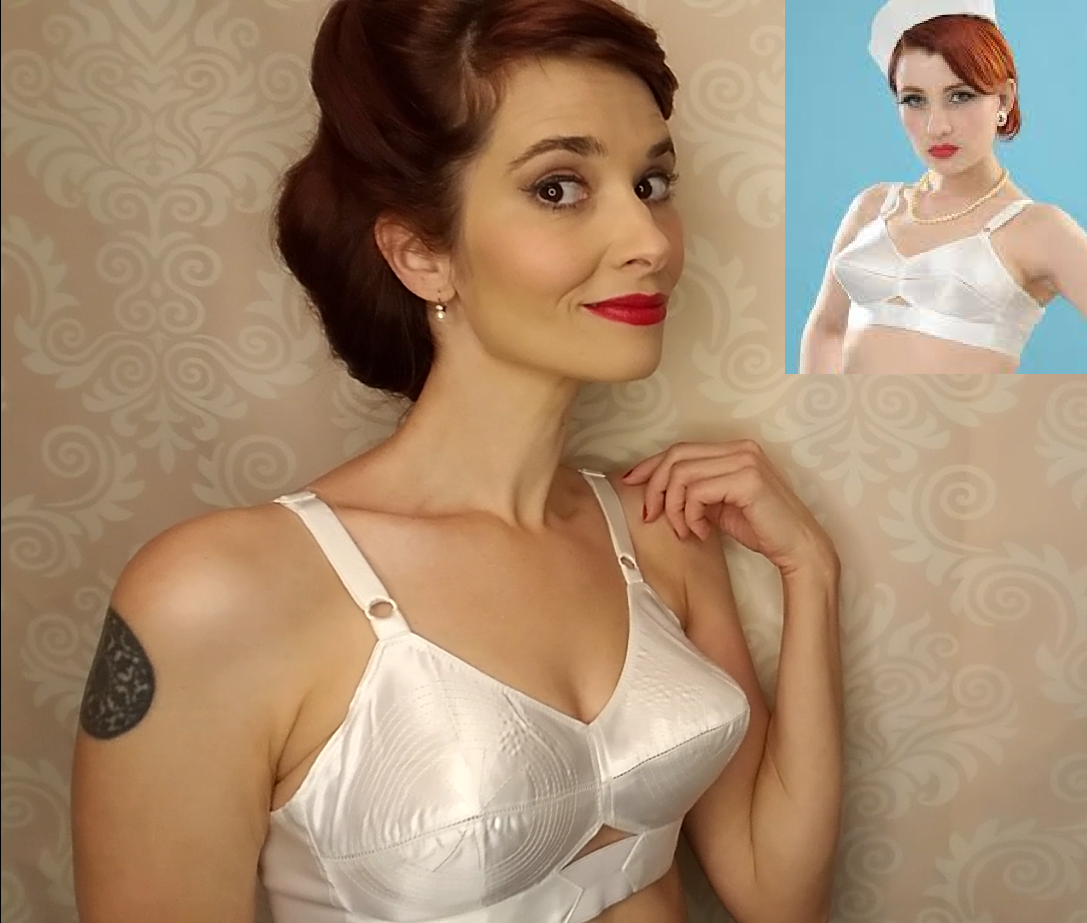 How to fit your Marilyn Monroe inspired bullet bra correctly