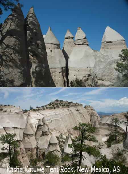 Kasha Katuwe Tent Rock, New Mexico, AS