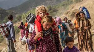 folkmordet mot kurdiska Yazidier  03.08.2014 ,