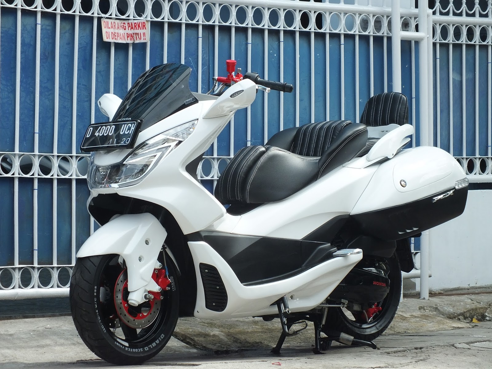 Modifikasi JOK MOTOR JOK MOTOR ALL NEW PCX Model PCX SOFA Pesanan