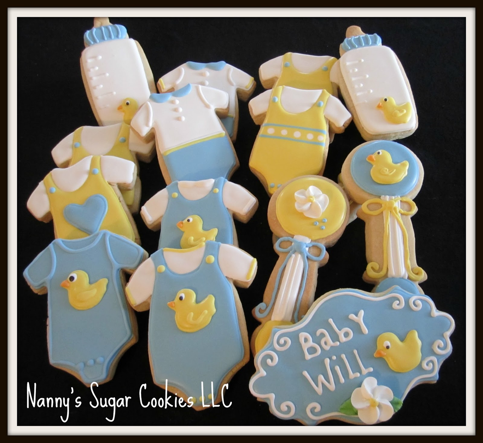 Nanny's Sugar Cookies LLC: Cookie Favors for a Baby Shower...