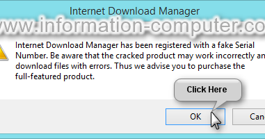 How To Remove Pop Up Fake Serial Number On Idm Information Computer