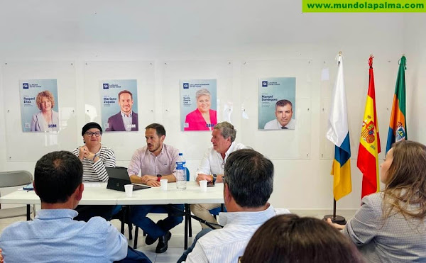 El PP de La Palma respalda a Gabriel Mato como el mejor candidato para defender nuestro sector primario en Europa