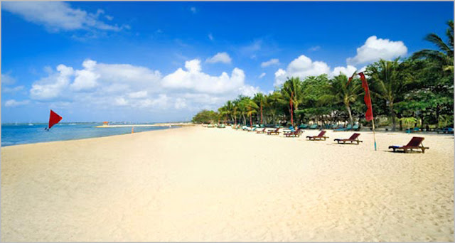 Foto Keindahan Pantai Sanur di Bali 