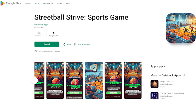 Install and Play in the Streetball Strive App!