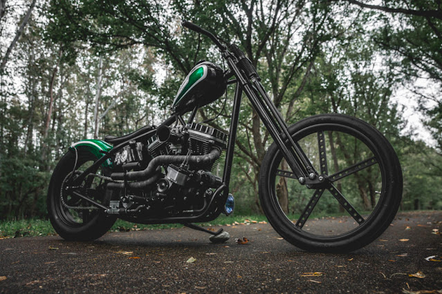 Harley Davidson By Led Sled Customs Hell Kustom
