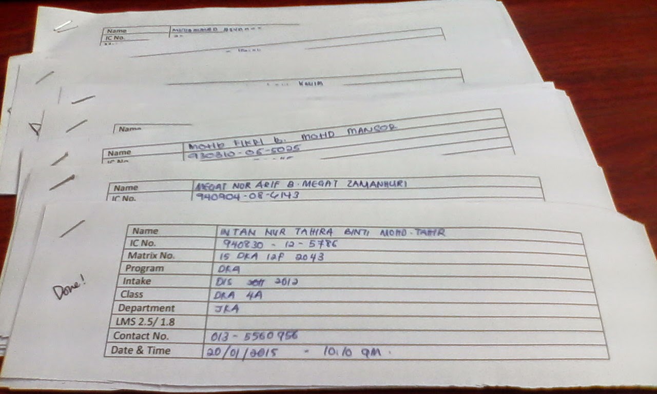 Laporan Akhir Latihan Industri February 2015