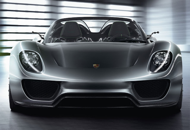 Porsche 918 Spyder Front View