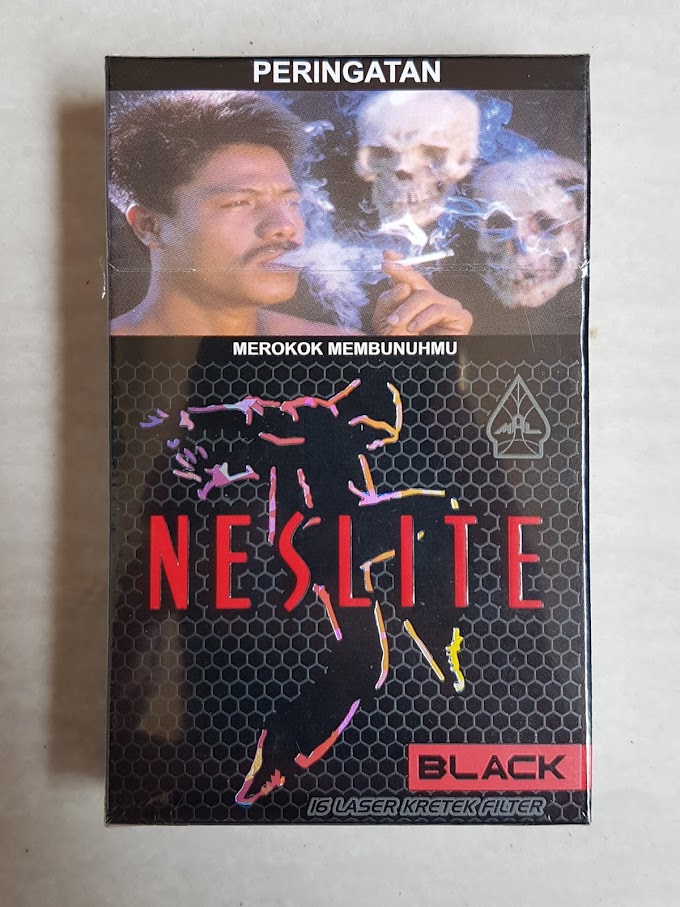 Neslite Black, SKM LTLN Regular Pertama Dengan Sensasi Rasa Khas Rokok Bold 