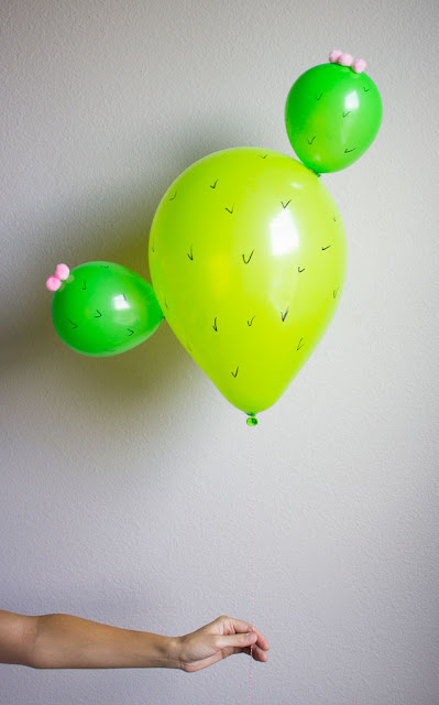 Cactus balloons!